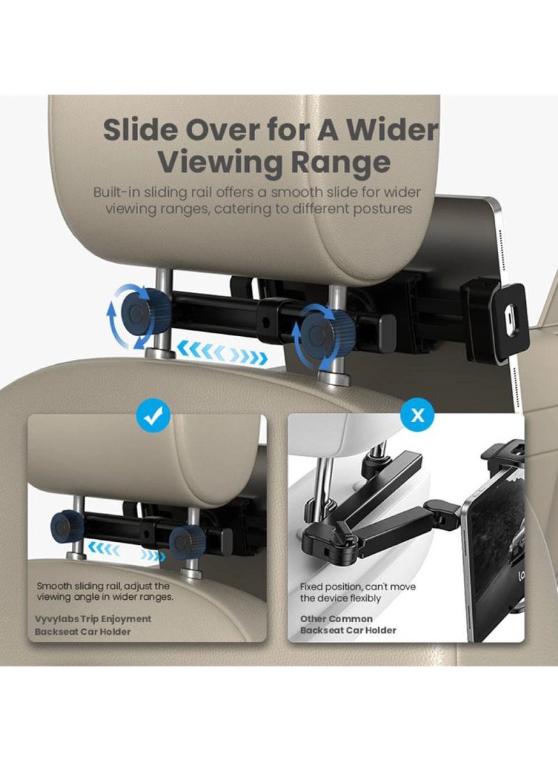Vyvylabs Trip Enjoyment Backseat Car Holder Black - Image 2