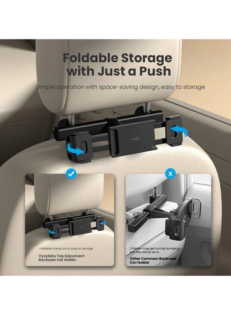 Vyvylabs Trip Enjoyment Backseat Car Holder Black - Image 3