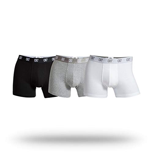 CR7 Pants 3 Pairs, Large, Black/Grey.White - Image 1