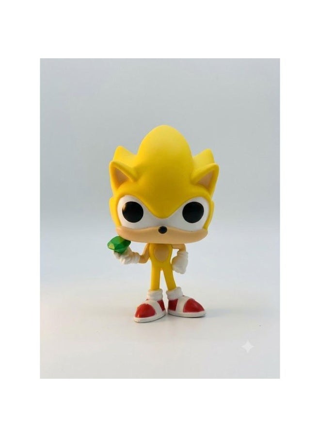 مجسم فينيل قابل للتحصيل Funko Pop! سوبر سونيك من فيلم Sonic the Hedgehog 2 - Image 1