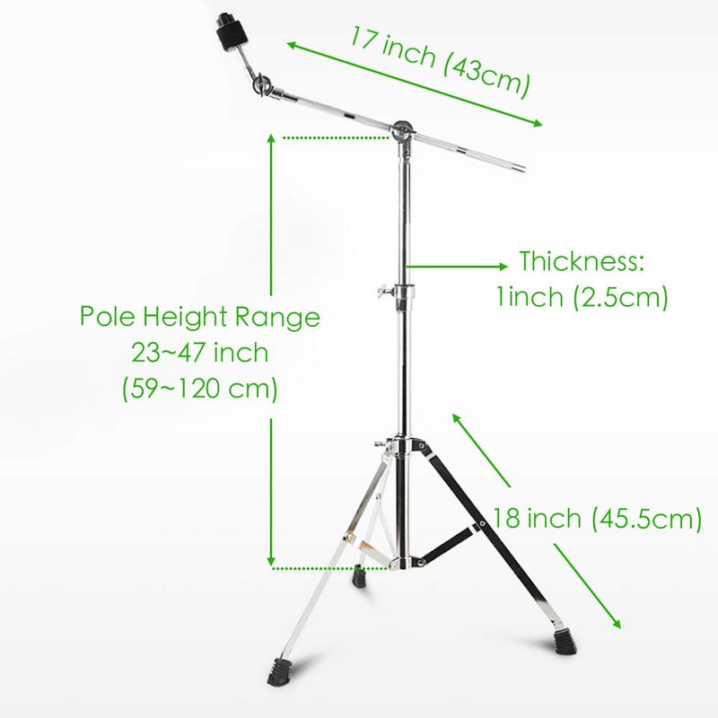Luvay Boom Cymbal Stand, Single Braced Lightweight (4.5lb) - Image 3
