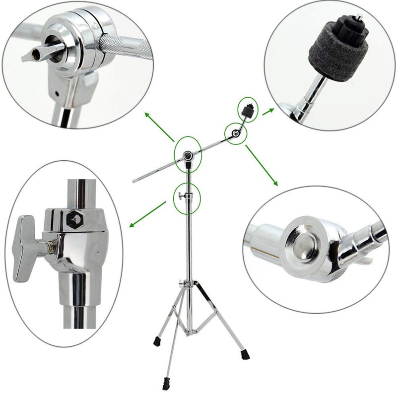 Luvay Boom Cymbal Stand, Single Braced Lightweight (4.5lb) - Image 2