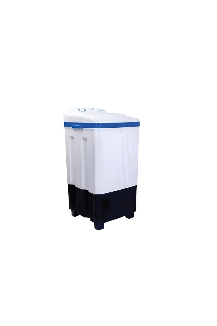 ATA Single Tub Washing Machine, 10 kg, Without Pump, White - WM001/WMST-10