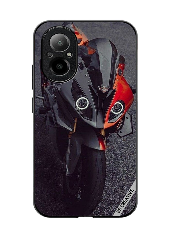 VR CREATIVE Protective Case Cover For Realme C67 4G Bike Design Multicolour - Image 1