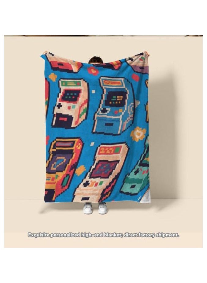 general Flannel thin blanket (warm and comfortable, suitable for sleep, gaming, dust removal and sandproof) 150cm*200cm - 183 - Image 4