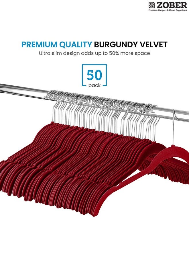 ZOBER Non Slip Velvet Dress Hangers - Image 2