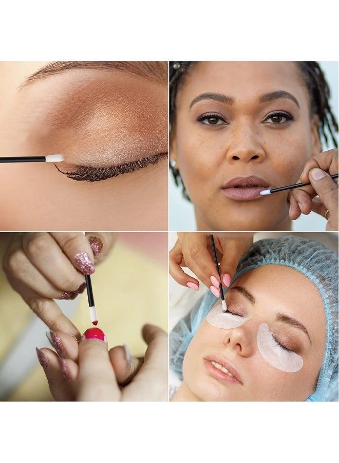 100 قطعة من أدوات وضع ملمع الشفاه للاستخدام مرة واحدة، وعصي أحمر الشفاه، وأداة وضع المكياج، وفرشاة الشفاه - Image 4