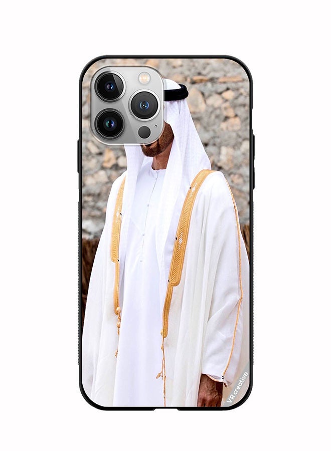 VR CREATIVE Protective Case Cover For Apple iPhone 12 Pro Max Sheikh Mohamed Bin Zayed Al Nahyan Design Multicolour - Image 1