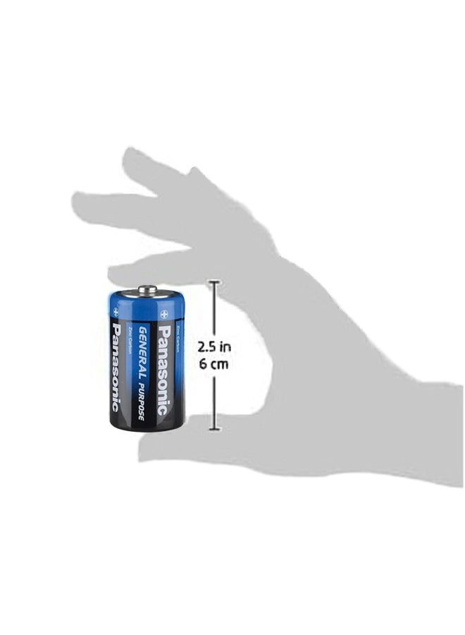 Panasonic Torch Batteries Blue, 1.5V, 2 Count, C, versatile us - Image 2