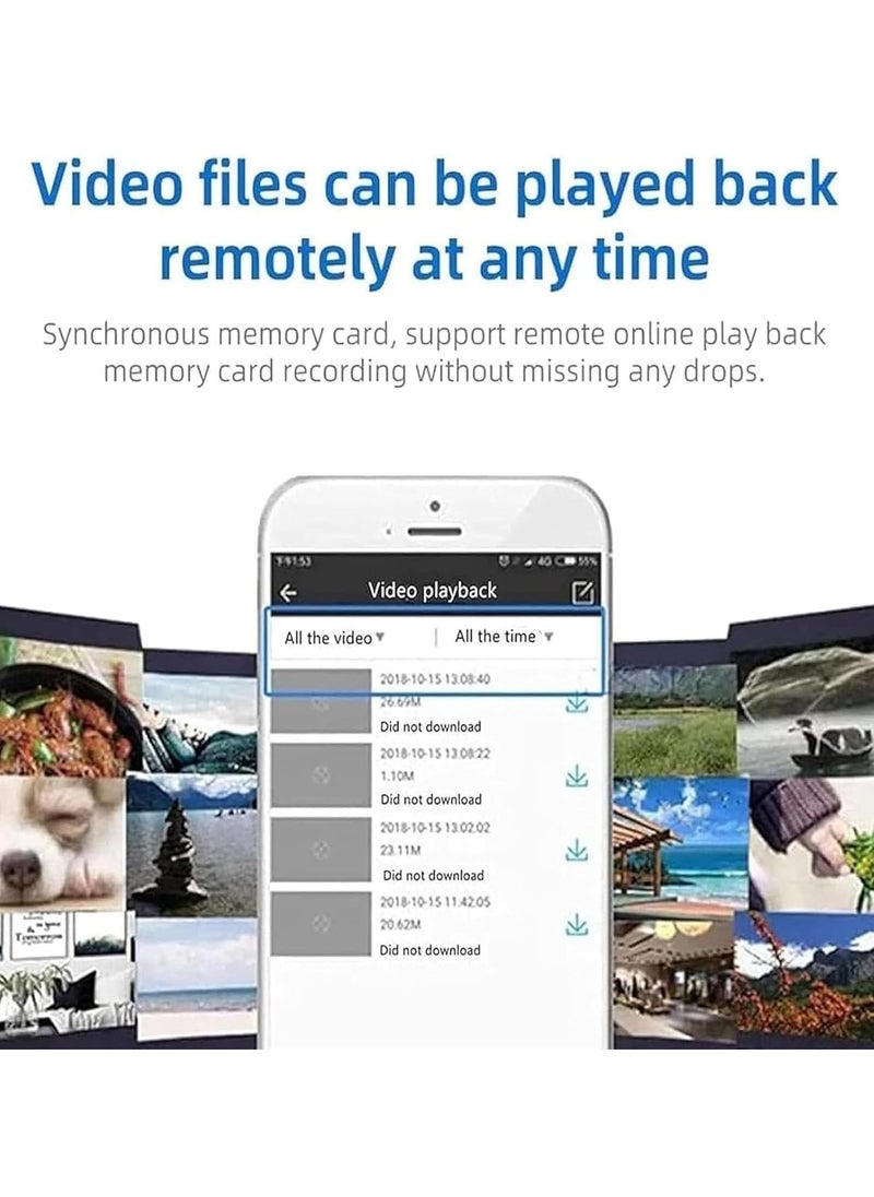 ELTRAZONE Mini WiFi Camera 1080p HD with Night Vision – 5G Wireless WiFi Security Camera for Home, Office & Car, Easy Installation, HD Video for Enhanced Home Security (1pcs) - Image 3
