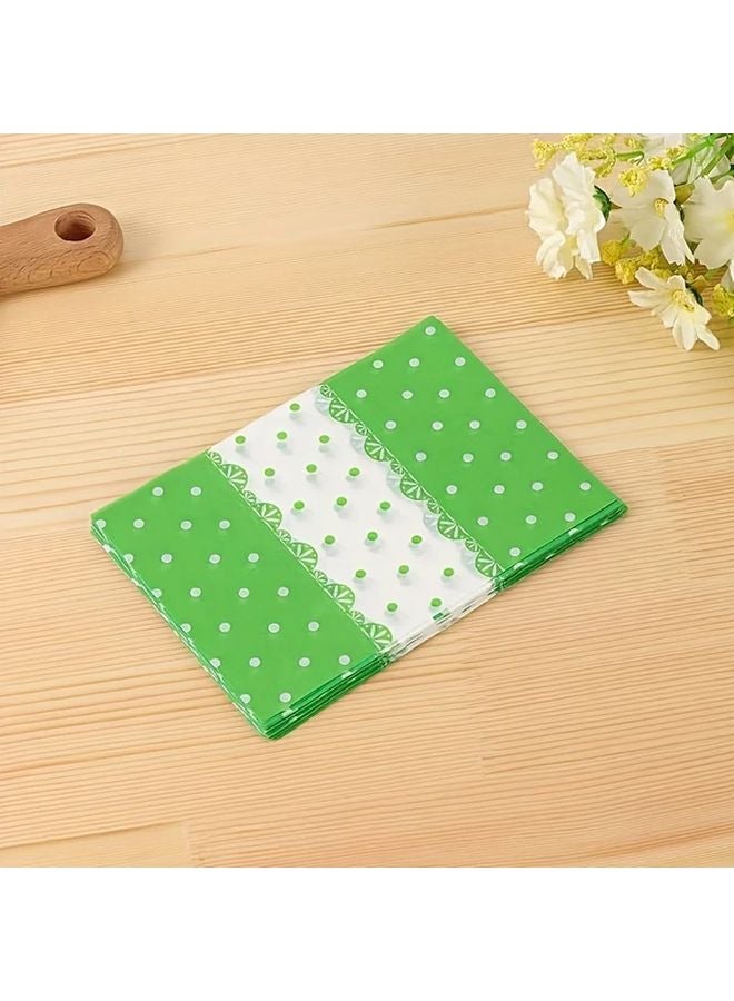 400pcs Assorted Color Wax Paper Candy Wrappers Pastel Floral Polka Dot Designs For Treats - Image 3
