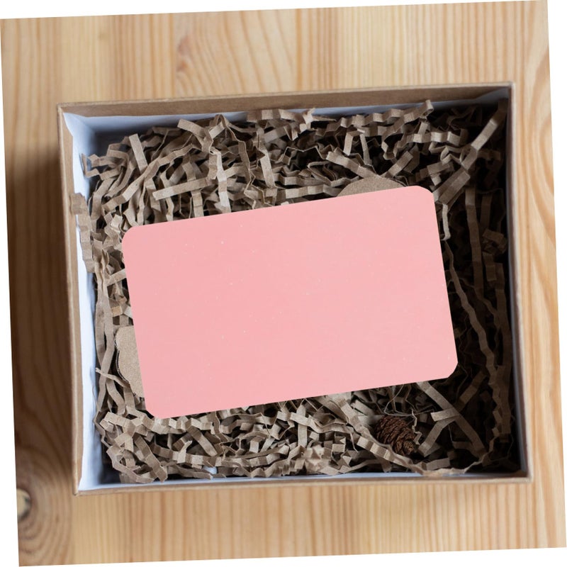 100pcs Blank Business Cards for DIY Planning Portable Easy to Carry Assorted Colors - Image 4
