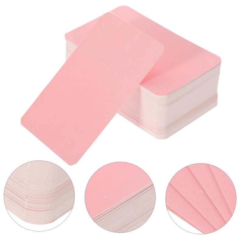 100pcs Blank Business Cards for DIY Planning Portable Easy to Carry Assorted Colors - Image 5