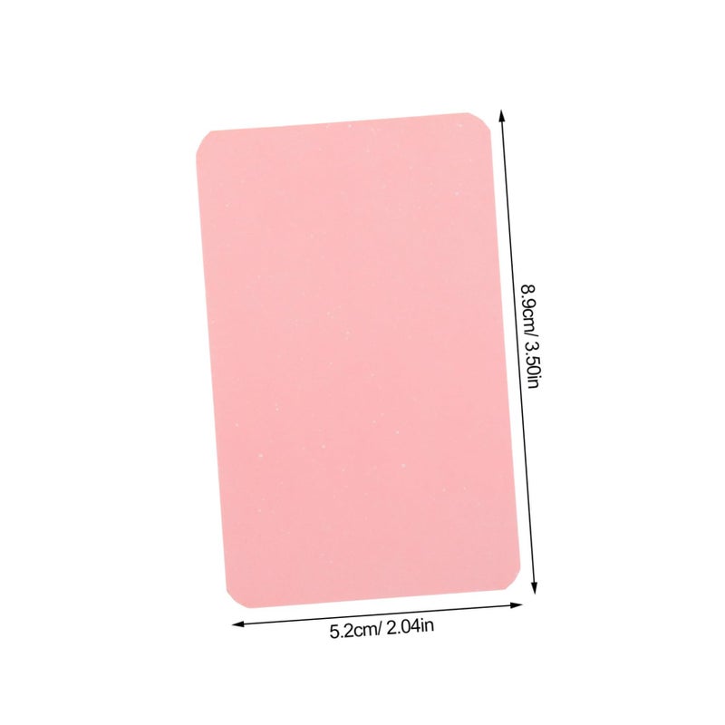 100pcs Blank Business Cards for DIY Planning Portable Easy to Carry Assorted Colors - Image 3