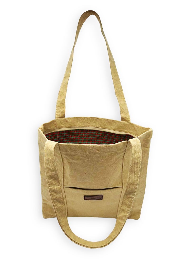 Gharibo Bags Women's linen Tote bag R230128H  - Image 3