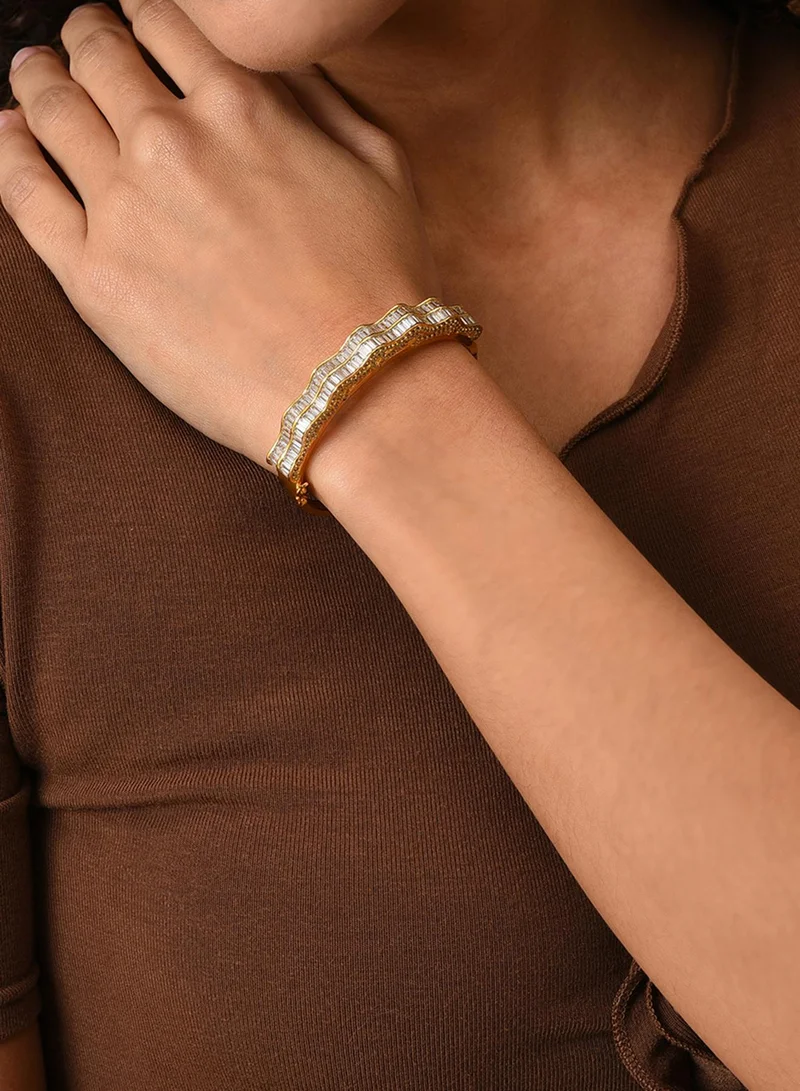 SOHI Stone Studded Bangle Artificial Bracelet Jewellery