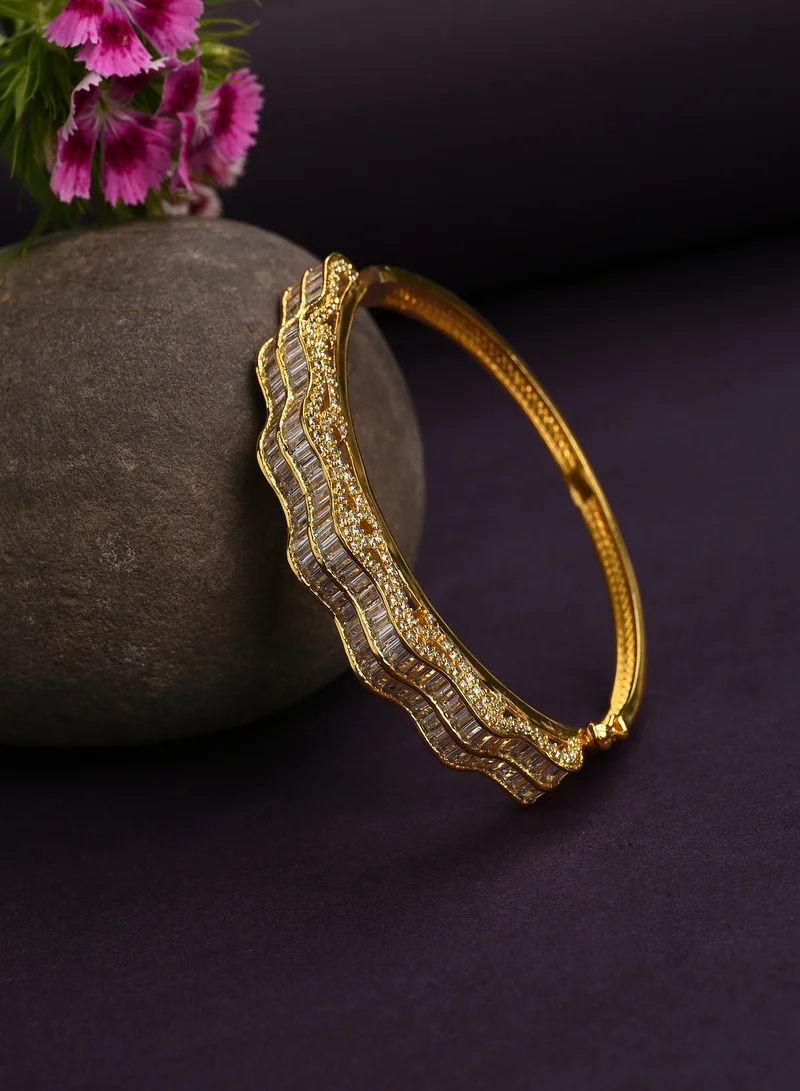 Stone Studded Bangle Artificial Bracelet Jewellery