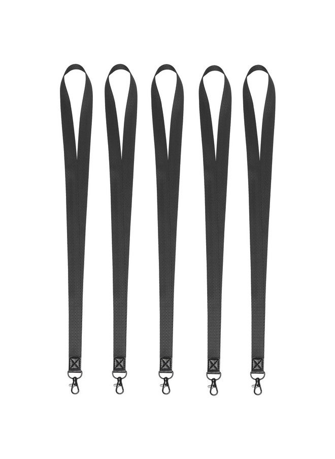 Lanyards 5 Pack Black Lanyard For Id Badge Holder Neck Office Lanyards For Keys Cruise Id Card Cute Lanyard Keychain - pzsku/Z14E512D5773E5E360018Z/45/_/1720701611/9216fd7e-2afb-4914-85dc-01b36c15093f