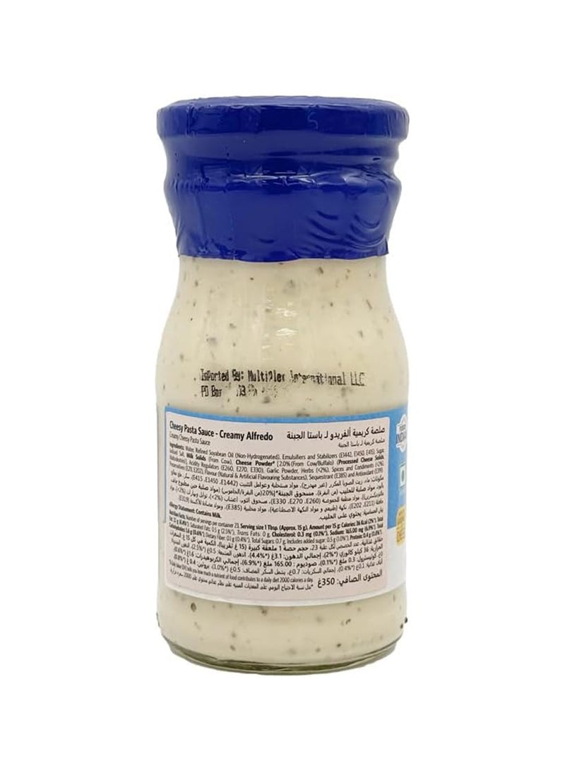 Veeba Creamy Alfredo  Cheesey Pasta Sauce 350g - Image 2