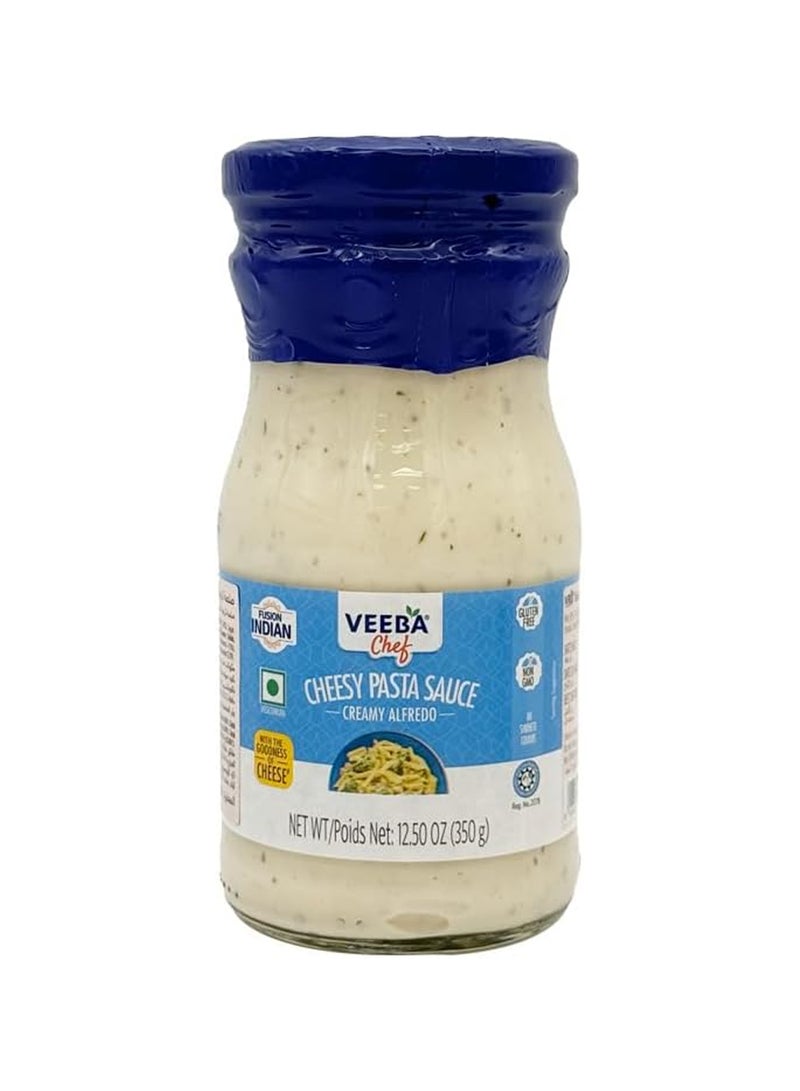 Veeba Creamy Alfredo  Cheesey Pasta Sauce 350g - Image 1
