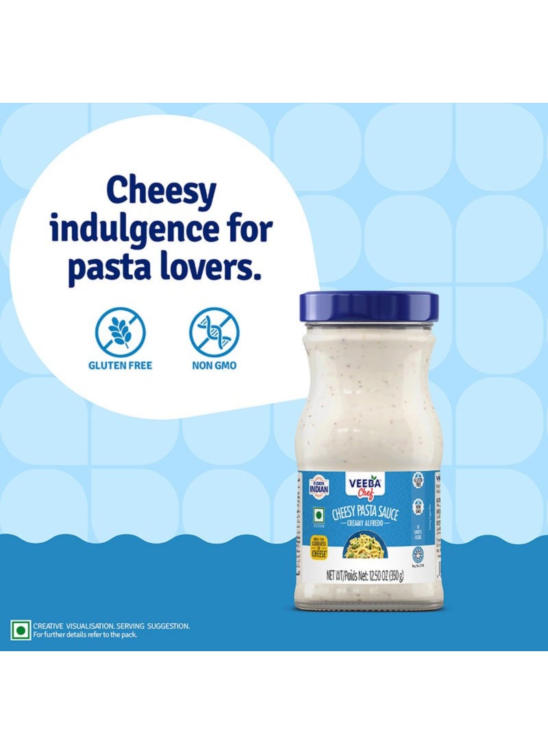 Veeba Creamy Alfredo Cheese Pasta Sauce - Image 3