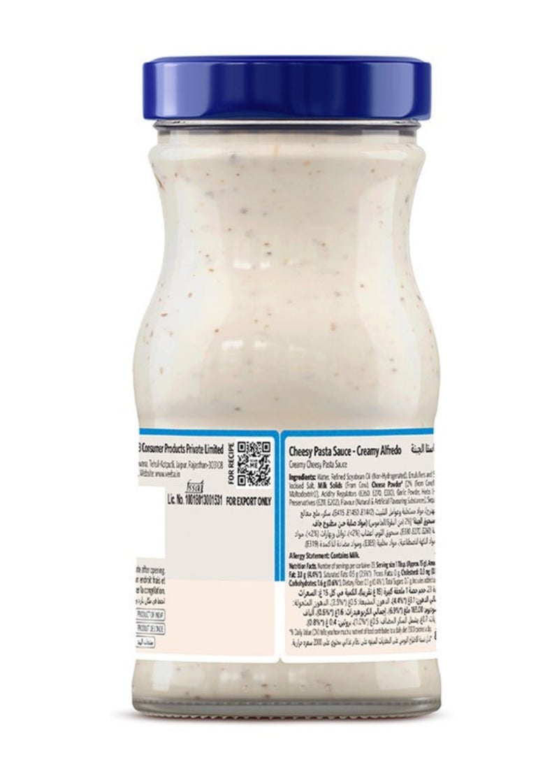 Veeba Creamy Alfredo Cheese Pasta Sauce - Image 2