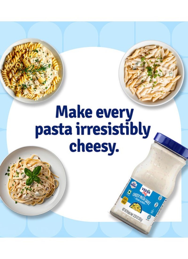 Veeba Creamy Alfredo Cheese Pasta Sauce - Image 5
