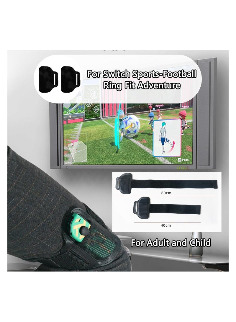 SYOSI Sports Accessories, 16 in 1 Bundle Pack for Nintendo Switch & Switch OLED with Tennis Rackets, Soccer Leg Straps & Golf Clubs, Sword Grip, Family Party Sports Pack Games Accessories Kit  - Image 2