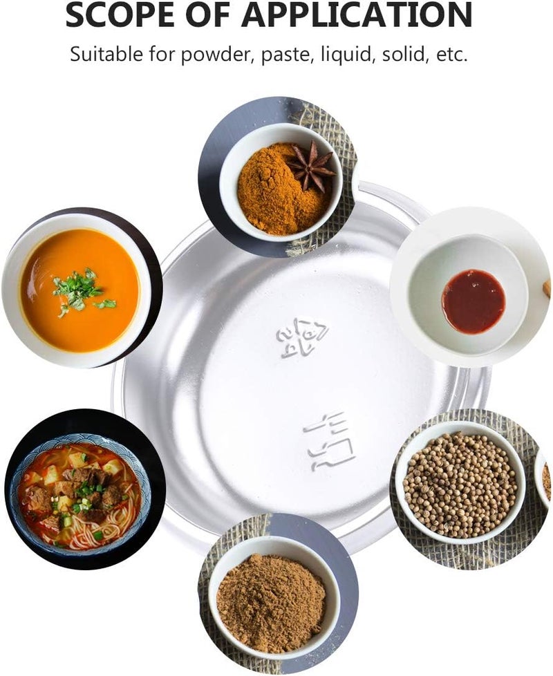 comfrt 100Pcs Disposable Sauce Dishes Soy Dipping Plate Seasoning Saucer Condiment Dish Ketchup Dipping Bowls for Home Silver - Image 3