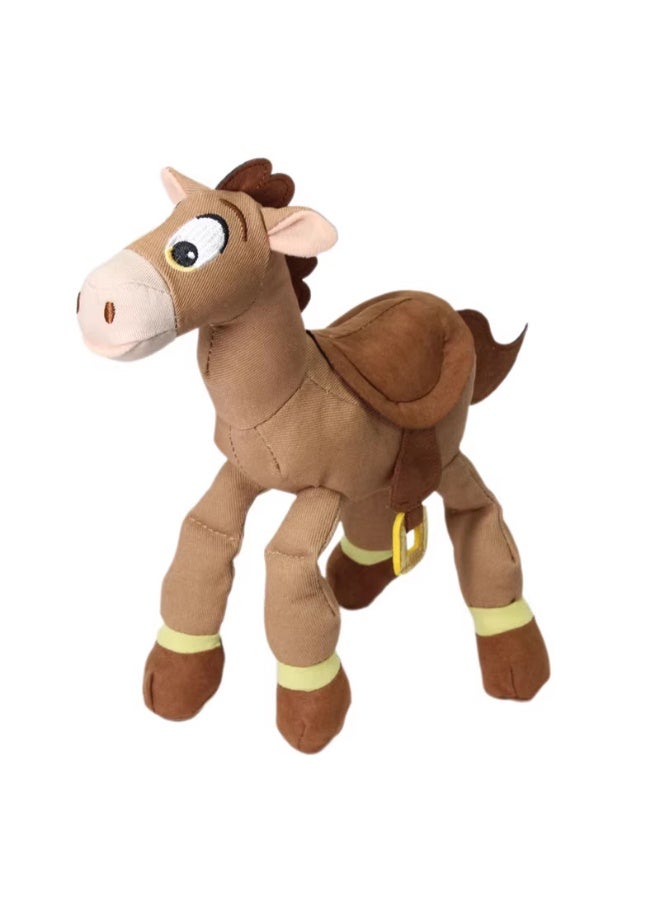 Pixar Toy Story 3 Woody's Horse Bullseye Plush For Kids Brown 25cm 60g - Image 1