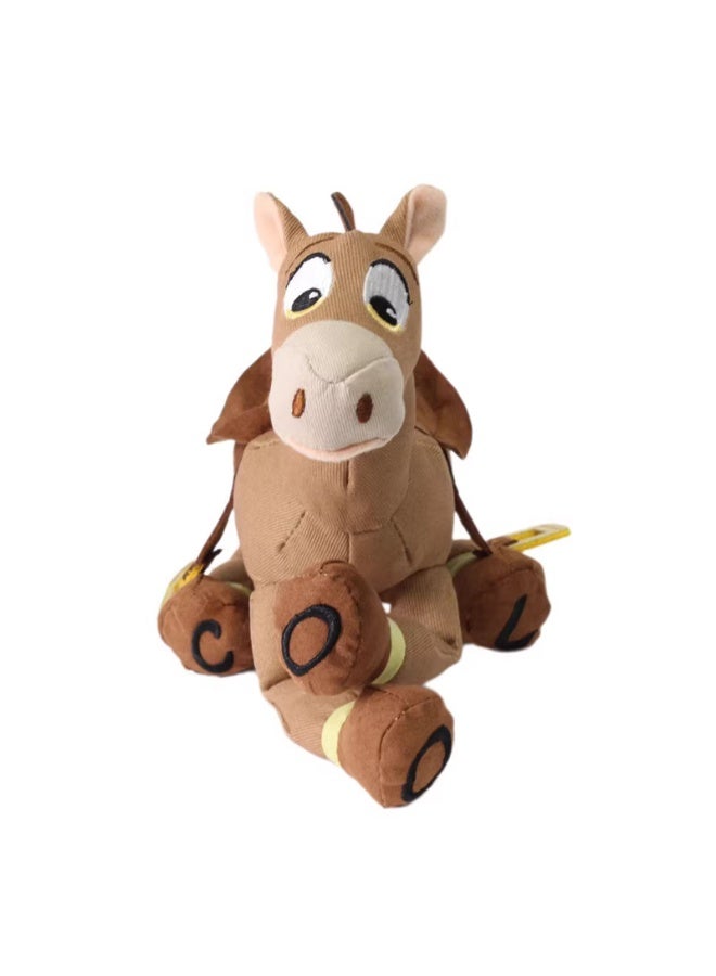 Pixar Toy Story 3 Woody's Horse Bullseye Plush For Kids Brown 25cm 60g - Image 3