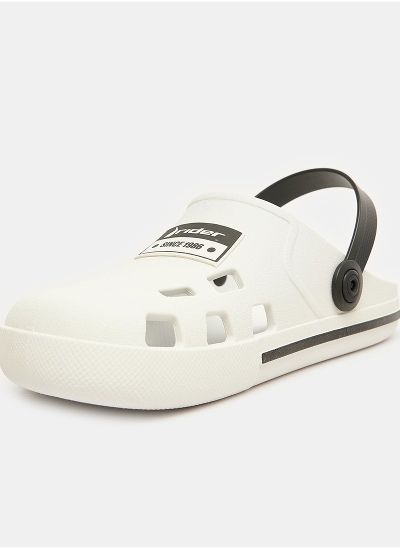 RIDER - RIDERRIP BABUCH AD SANDAL/WHITE/BLACK - Image 1