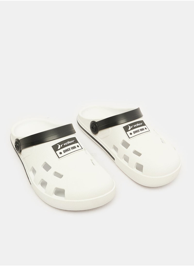 RIDER - RIDERRIP BABUCH AD SANDAL/WHITE/BLACK - Image 1