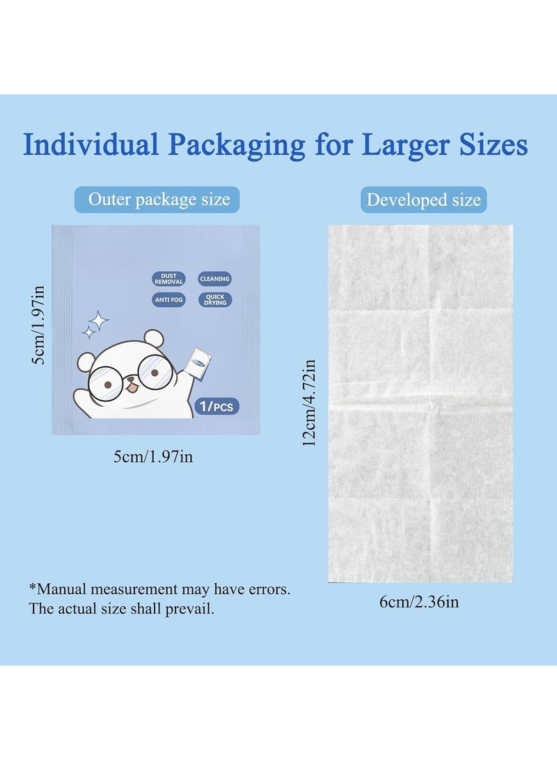 Aura Select Lens Wipes Pre-Moistened Anti-Fog Wipes, Individually Wrapped Lens ,for Glasses,Mobile phone or IPAD,Camera Lens,Optical Lens, Goggles, Wrist Watch Screens (100Pack) - Image 5