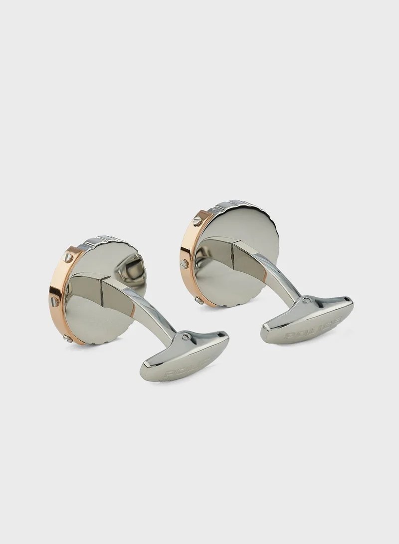 POLICE Megalithic Cufflinks