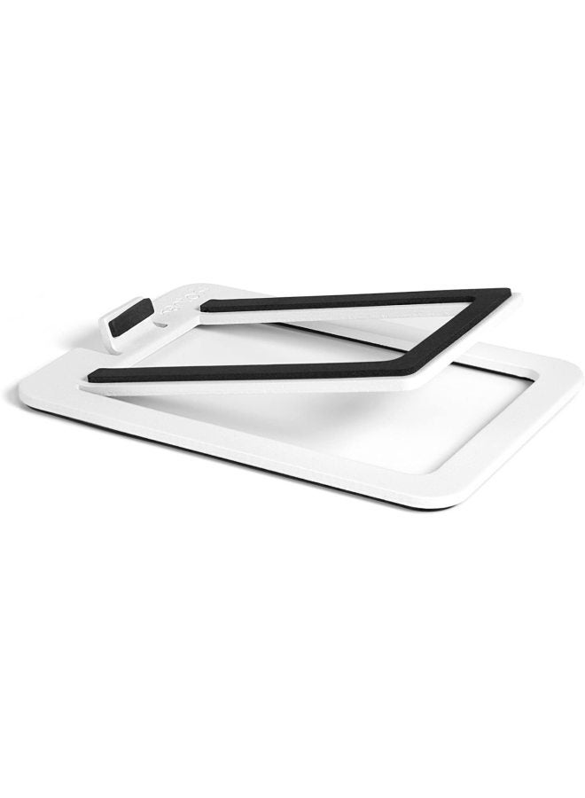 Hot Desktop Computer Audio Bracket New Desktop White Computer Speaker Bracket Bracket - Image 1