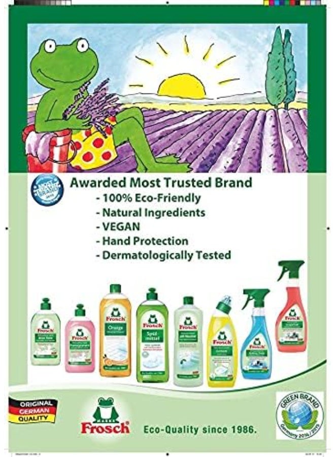 Frosch Dishwashing Gel Baking Soda 500ml - Powerful Grease Removal, Gentle on Hands, Eco-Friendly Cleaning - Image 4