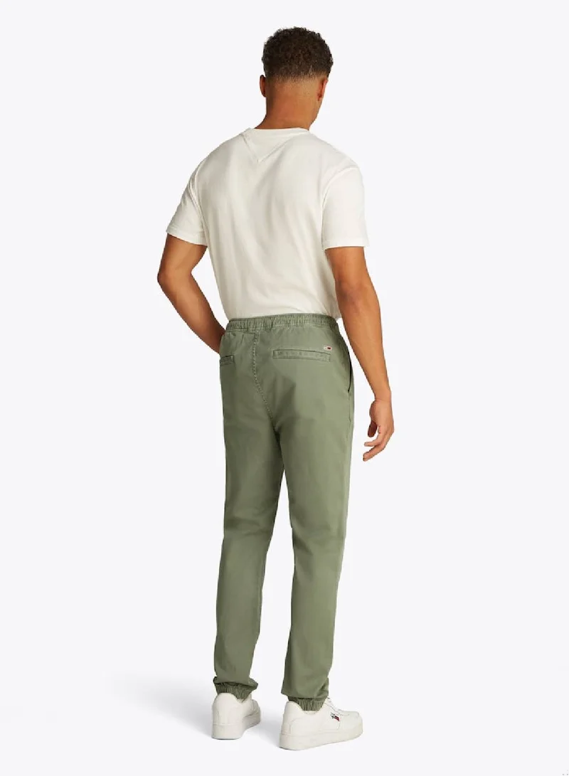TOMMY JEANS Stretch Cotton Joggers