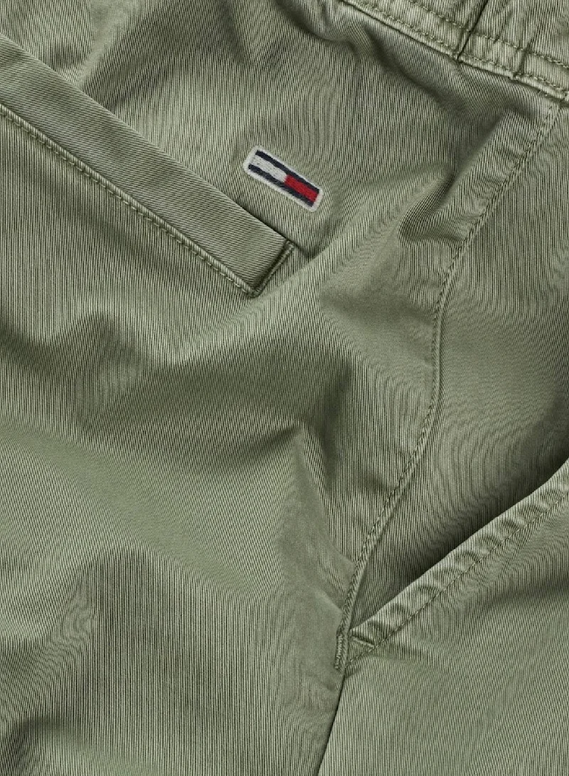 TOMMY JEANS Stretch Cotton Joggers