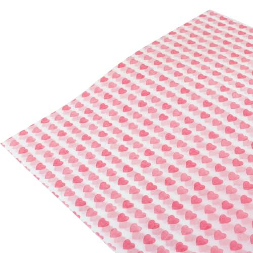 Verkelly 50 Pcs Grease Resistant Deli Paper Sheets 10" x 8", Wax Papers for Food Deli Wraps Paper Sheets, Perfect Sandwich Wrapping & Basket Liners(Love Heart) - Image 4