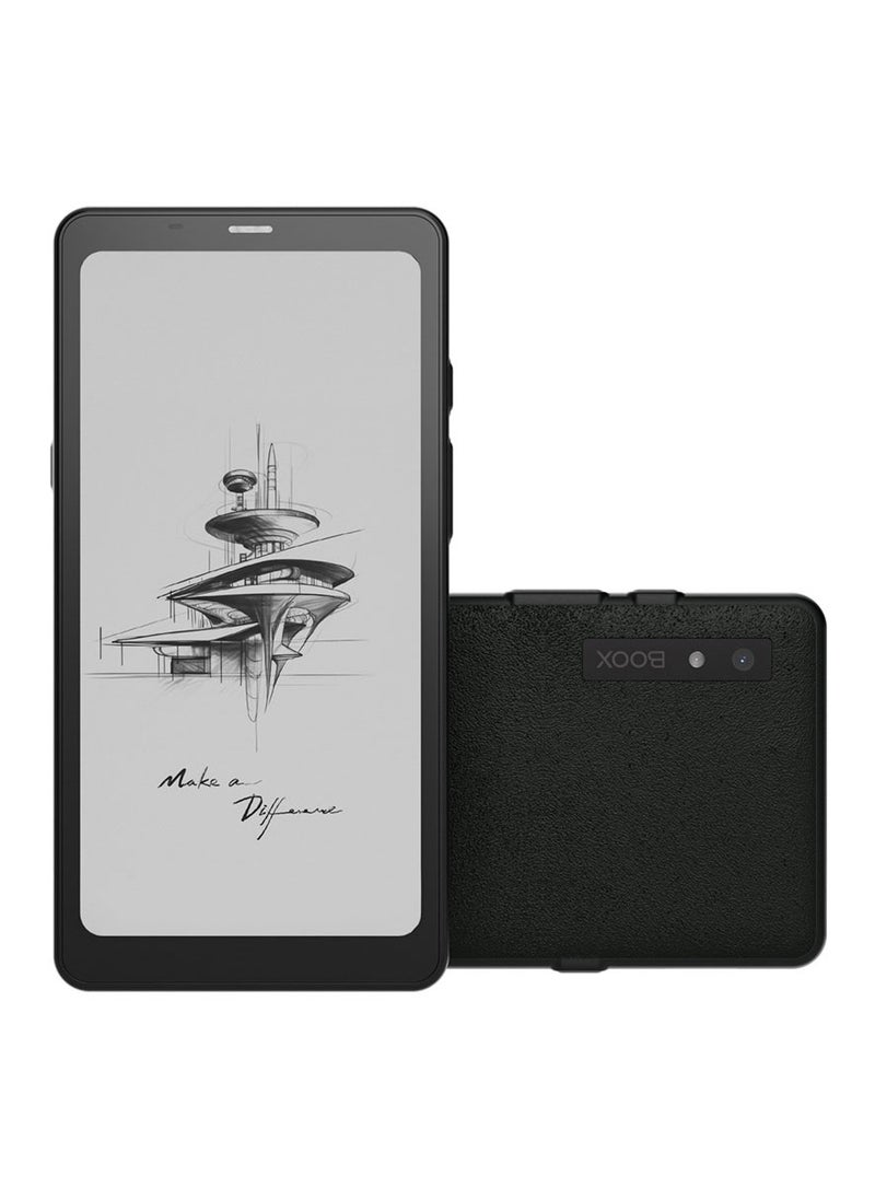 بوكس - BOOX Palma Mobile ePaper 6GB+128GB قارئ إلكتروني مزود بمعالج Qualcomm Octa-Core + BSR GPU، وإضاءة أمامية وكاميرا خلفية بدقة 16 ميجابكسل، أسود - Image 1