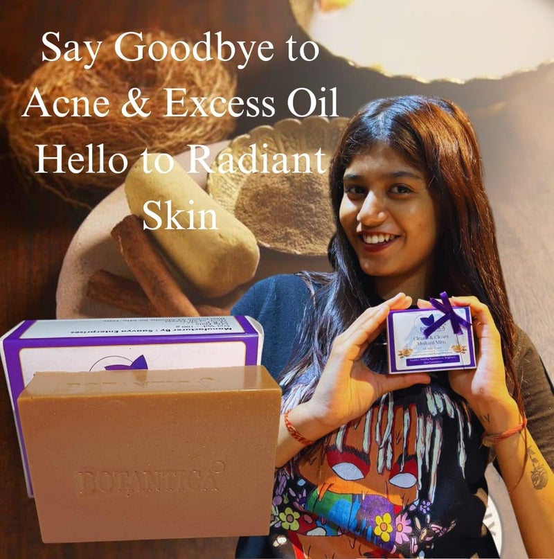 BOTANTICA Multani Mitti Luxury Handmade Soap for All Skin - Image 2