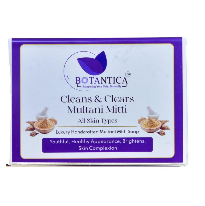 BOTANTICA Multani Mitti Luxury Handmade Soap for All Skin - Image 1