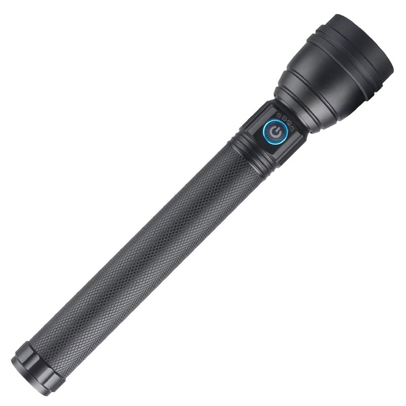 Impex Impex Torch Light Rechargeable LED Flashlight with Sharp and Long Beam Range Machined Aircraft Aluminum Body Super Bright LED Light 1 Year Warranty Lumin X2  - Image 1