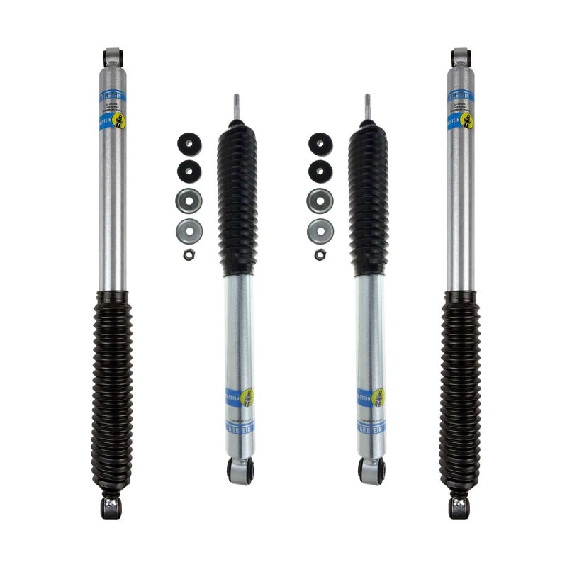 Bilstein ممتصات الصدمات بيلشتاين 5100 سلسلة أمامية وخلفية تناسب 2007-2017 جيب رانجلر و2018 رانجلر مع رفع 1.5-3 بوصة | 24-146708 24-146715 - Image 2