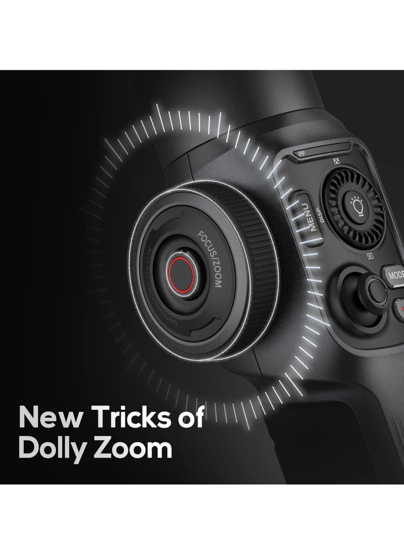 Zhiyun - Zhiyun Smooth 5 Combo Gimbal Stabilizer, 3-Axis Handheld Smartphone Gimbal with Grip Tripod Vlog LED Fill Light for iPhone Android FiLMiC Pro - Image 1