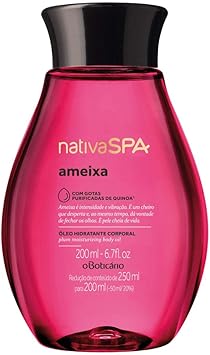 Boticario Boticario Linha Nativa Spa Ameixa Oleo Hidratante Corporal 200 Ml Boticario Nativa Spa Plum Collection Body Moisturizing Oil 67 Fl Oz