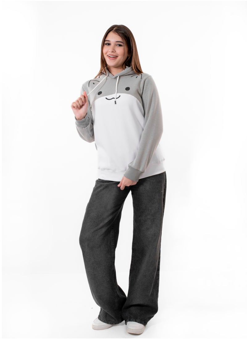 Vicino - Girls Comfortable Hoodie - Image 1