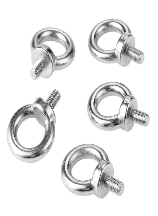 Yetaha 5 Pcs M10 316 Machinery Shoulder Grade Stainless Steel Lifting Ring Eye Bolt Nuts Screws Bolts - Image 2