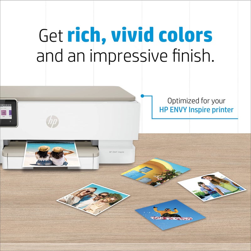 HP Advanced Photo Paper  Glossy  5x5 in  20 sheets (49V50A) White - Image 4